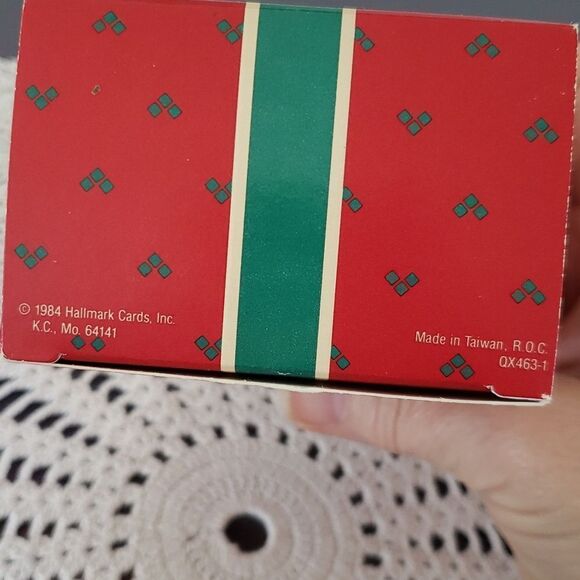 Vintage 1984 Hand-Painted Fine Porcelain Hallmark Keepsake Ornament - Katybeth - Picture 11 of 13